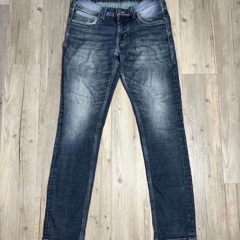 Flying-monkey Men's Blue and Navy Jeans
